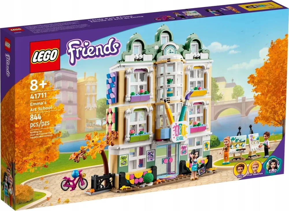 41711 Lego Friends Художественная школа Эммы, Лего Подружки
