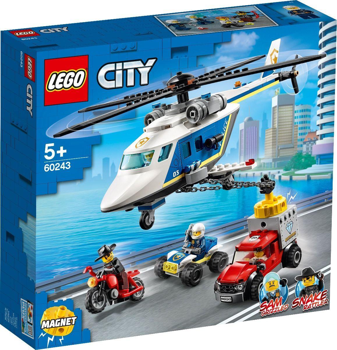 60243 Lego City Погоня на полицейском вертолёте, Лего Город Сити