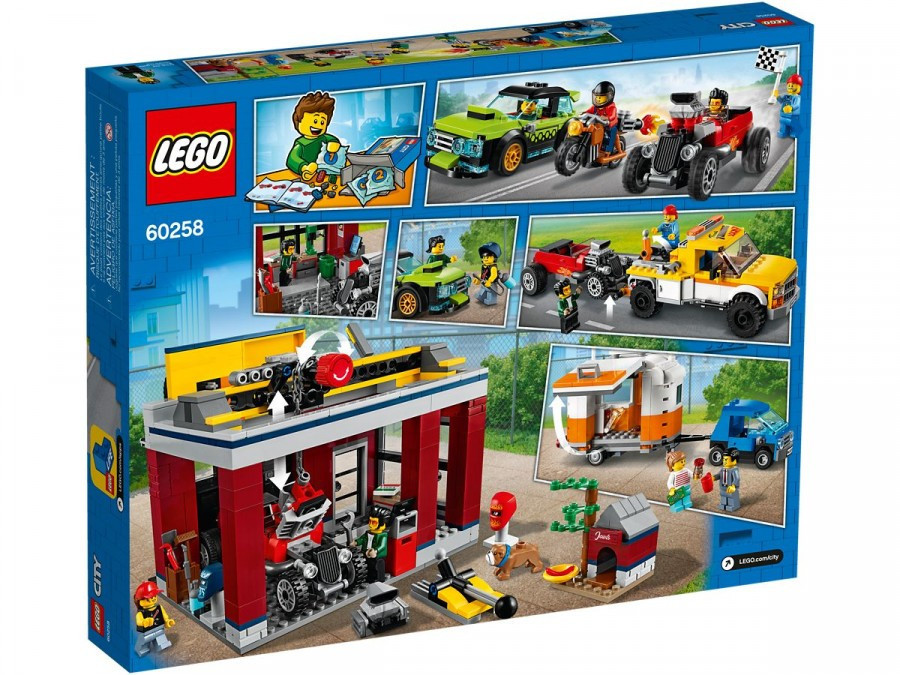 60258 Lego City Тюнинг-мастерская, Лего Город Сити - фото 2 - id-p71180610