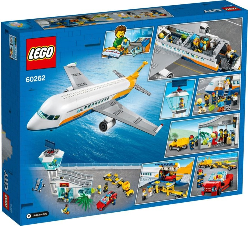 60262 Lego City Пассажирский самолёт, Лего Город Сити - фото 2 - id-p76410874