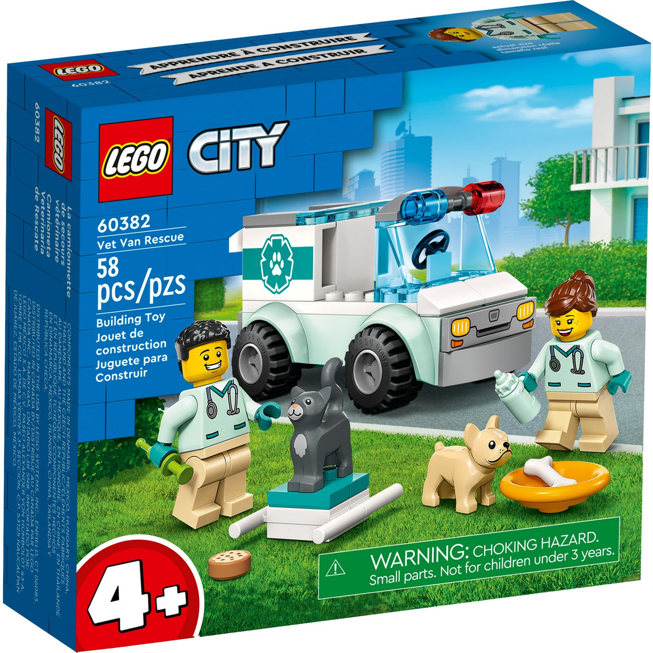 Lego 60382 Город Автомобиль для спасения животных