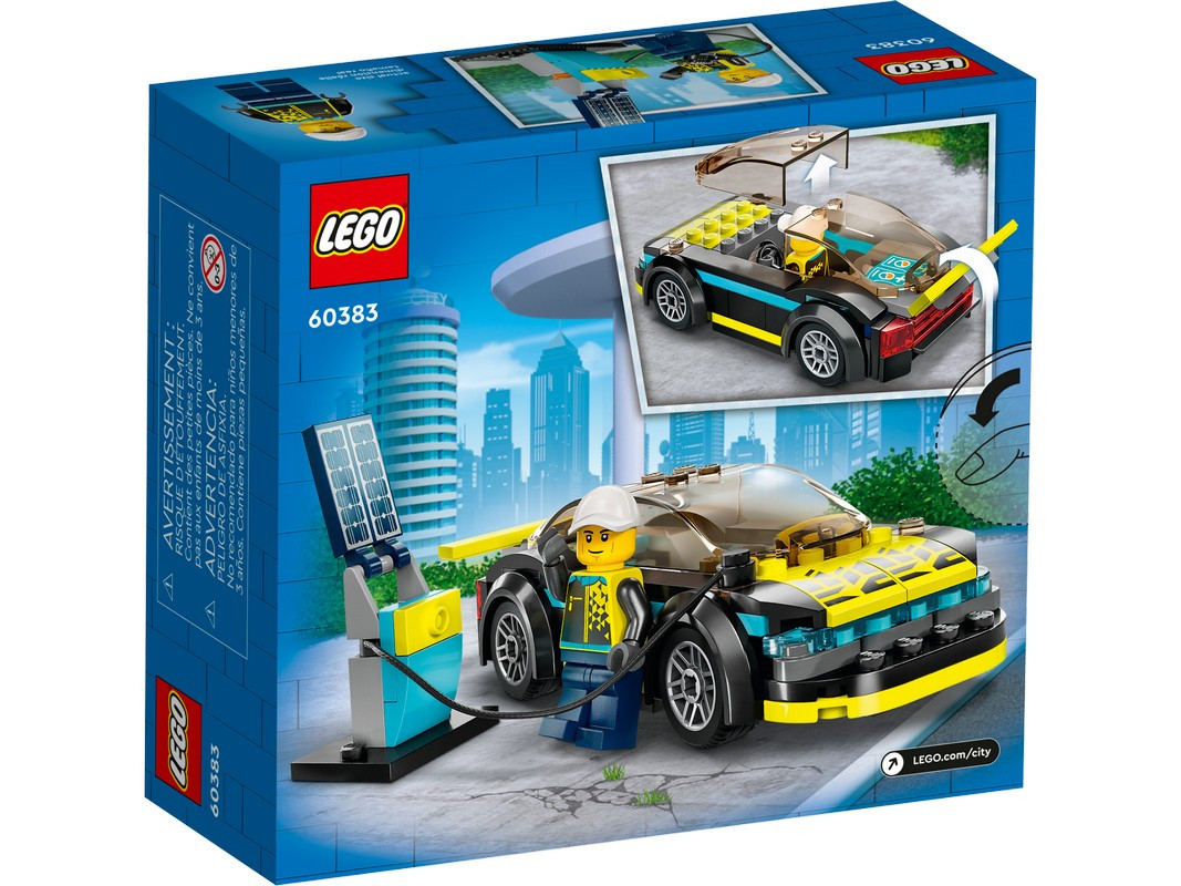 Lego 60383 Город Электрический спортивный автомобиль - фото 2 - id-p106048094