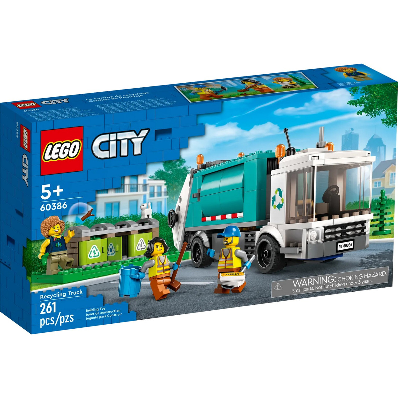 Lego 60386 Город Мусоровоз