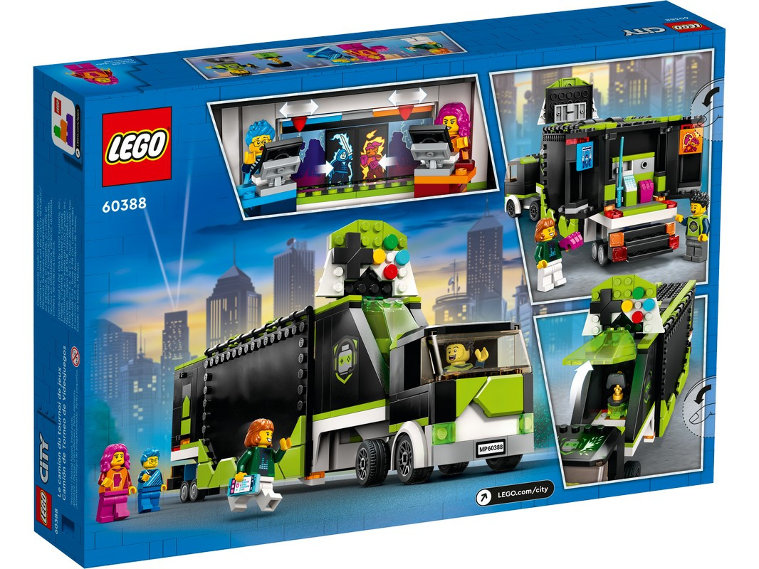 Lego 60388 Город Фургон для видео игр - фото 2 - id-p106048099
