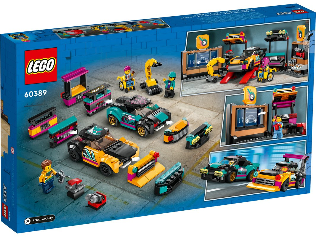 Lego 60389 Город Гараж для кастомизации машин - фото 2 - id-p106048100