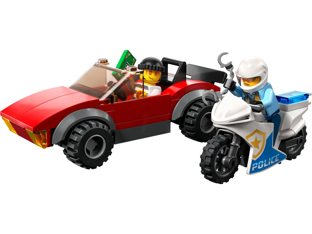 Lego 60392 Город Полицейская погоня на мотоцикле - фото 3 - id-p106048102