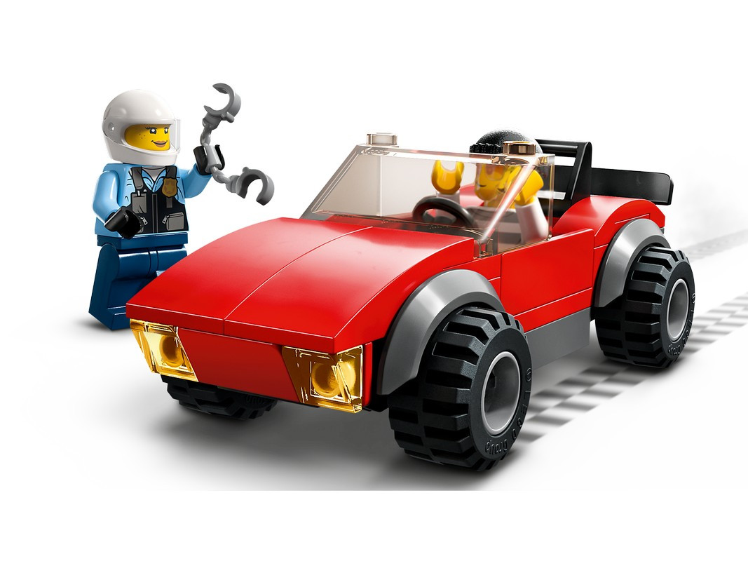 Lego 60392 Город Полицейская погоня на мотоцикле - фото 5 - id-p106048102