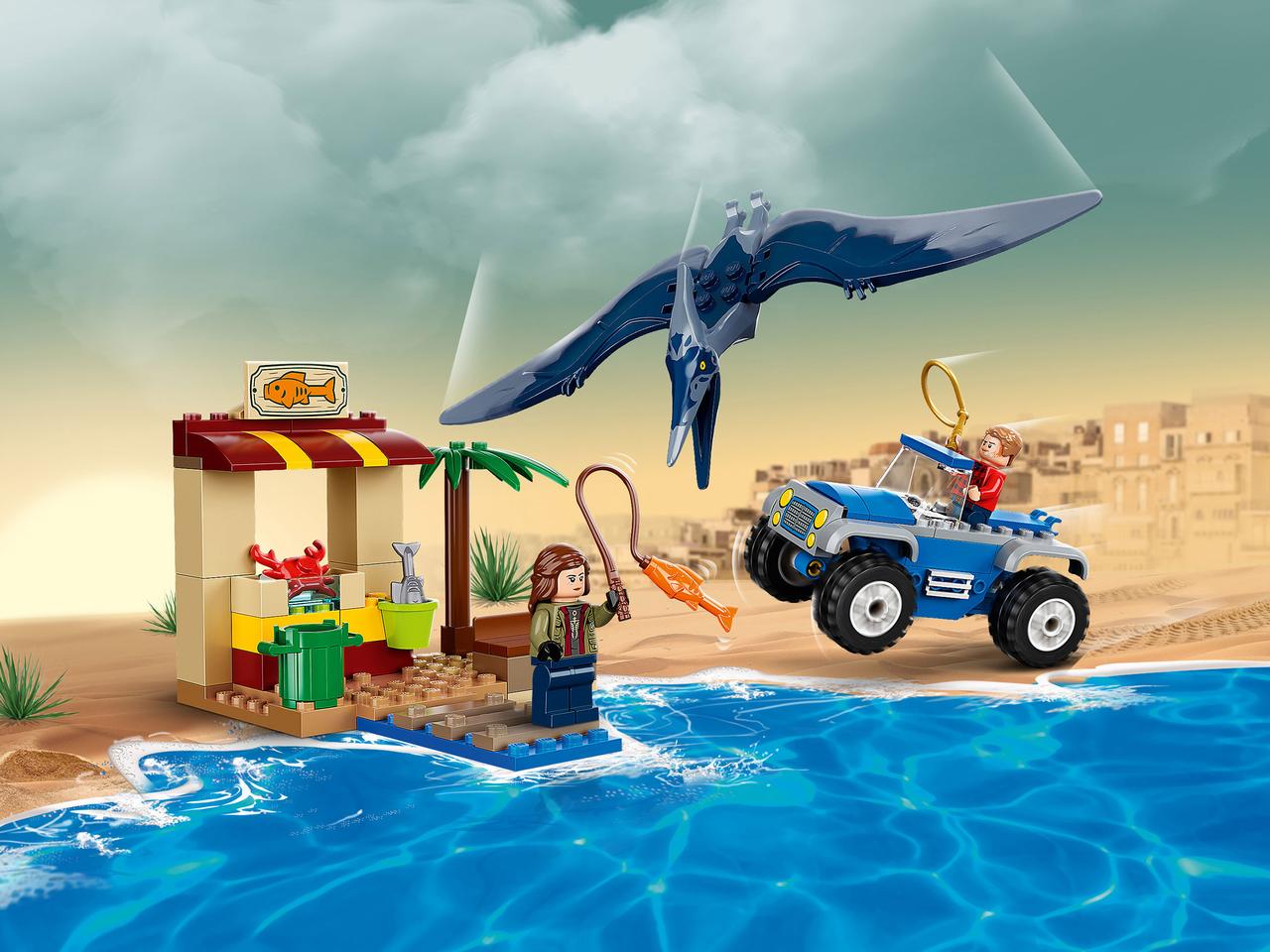 76943 Lego Jurassic World Погоня за птеранодоном, Лего Мир Юрского периода - фото 5 - id-p105511805