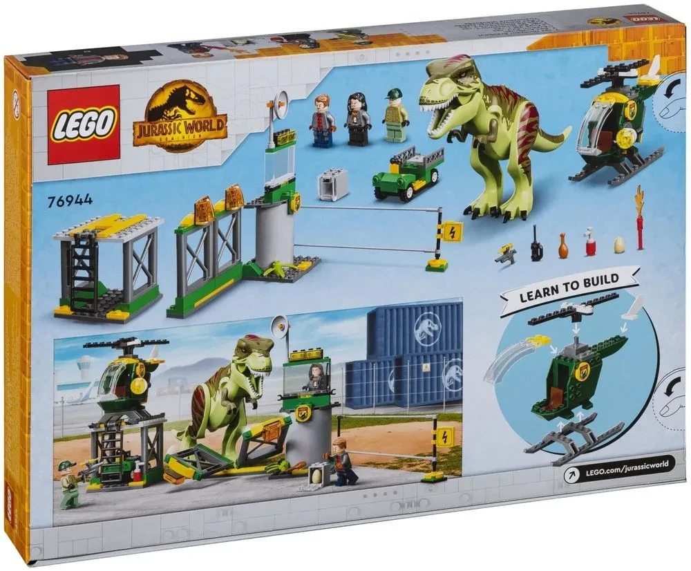 76944 Lego Jurassic World Побег тираннозавра, Лего Мир Юрского периода - фото 2 - id-p104993580