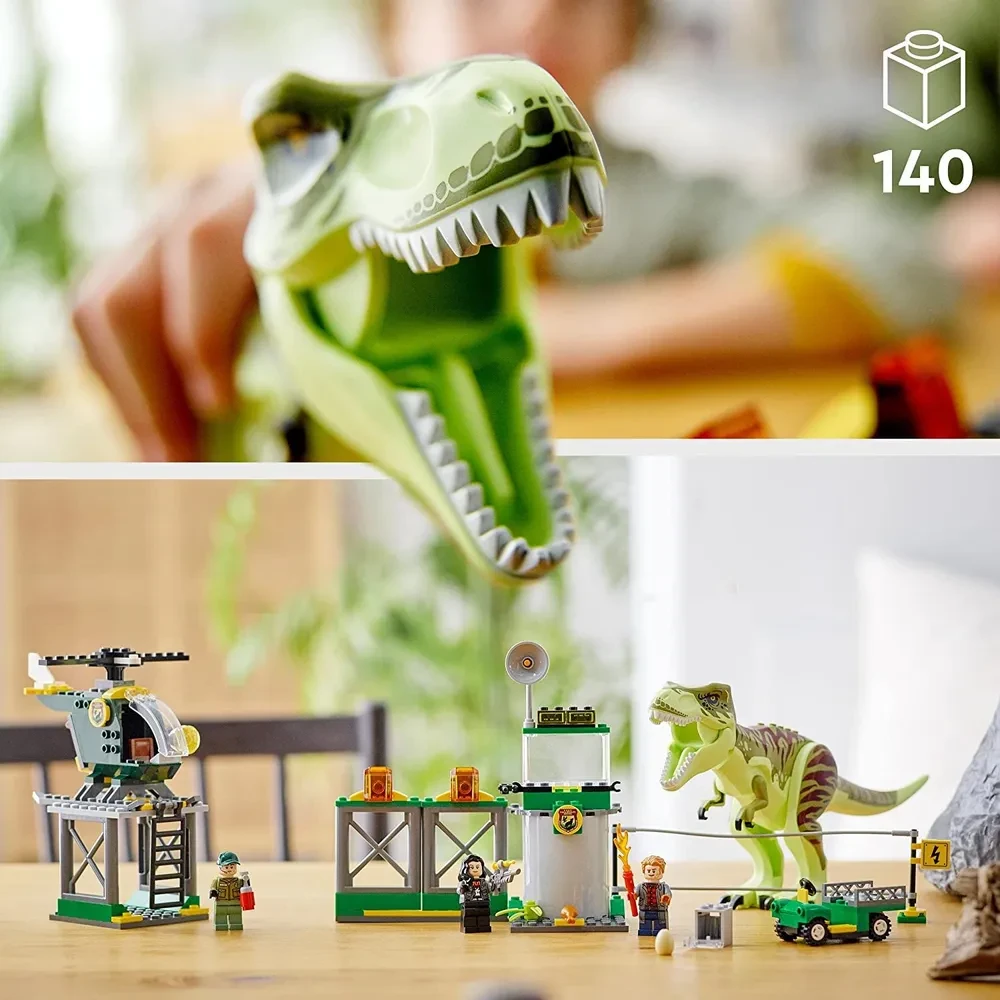 76944 Lego Jurassic World Побег тираннозавра, Лего Мир Юрского периода - фото 5 - id-p104993580