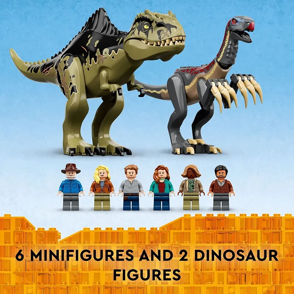 76949 Lego Jurassic World Атака гигантозавра и теризинозавра, Лего Мир Юрского периода - фото 5 - id-p104993584