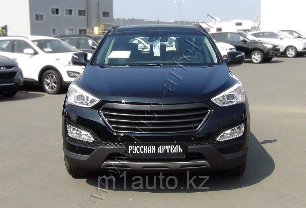 Решётка радиатора Hyundai Santa Fe New/Хюндай Санта Фе 2013- - фото 1 - id-p13804255