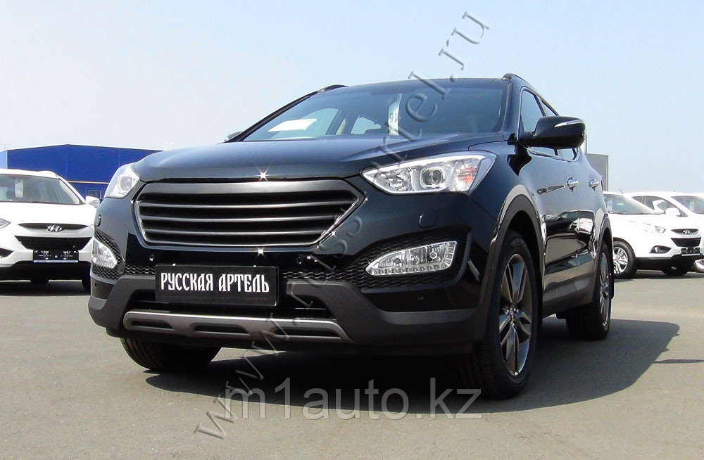 Решётка радиатора Hyundai Santa Fe New/Хюндай Санта Фе 2013- - фото 2 - id-p13804255