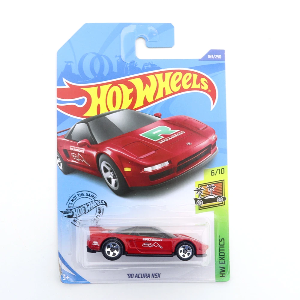 Hot Wheels Модель Acura NSX '90, красный