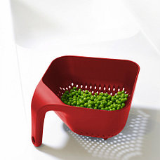Дуршлаг Joseph Square Colander, цвет малиновый, фото 3