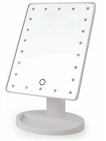 Настольное зеркало для макияжа с LED подсветкой (4731), фото 2