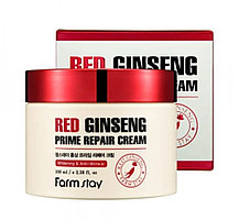 Крем для лица с экстрактом красного женьшеня FarmStay (Фарм стей) Red Ginseng Prime Repair Cream 100 мл