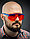 ЗУБР красные, линза увеличенного размера, защитные очки ПРОТОН 110483, фото 2