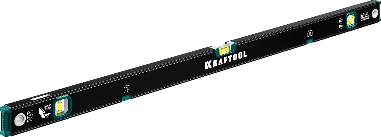 Kraftool 1200 мм, магнитный уровень с зеркальным глазком GRAND-M 34785-120