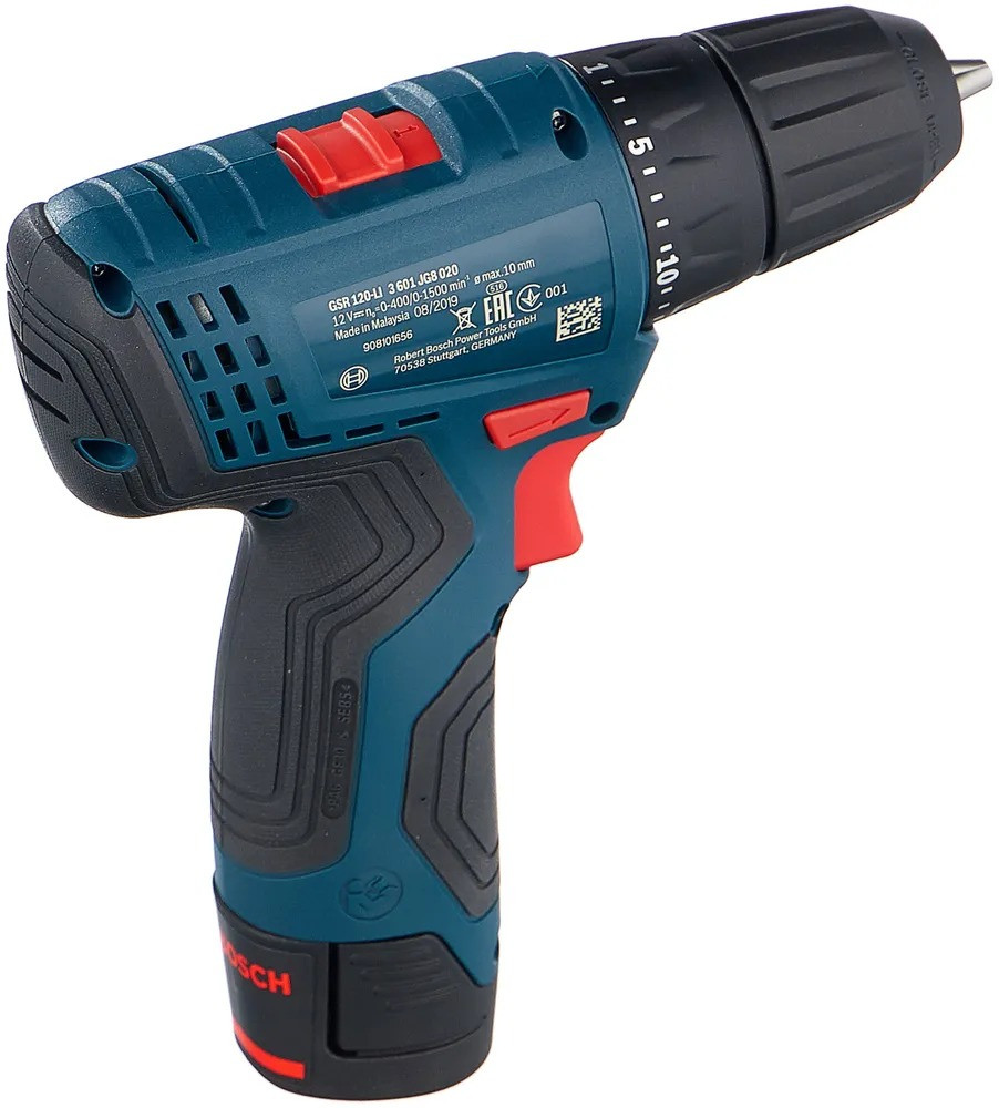 Дрель-шуруповёрт аккумуляторная Bosch GSR 120-LI Professional 06019G8000 - фото 4 - id-p106209728