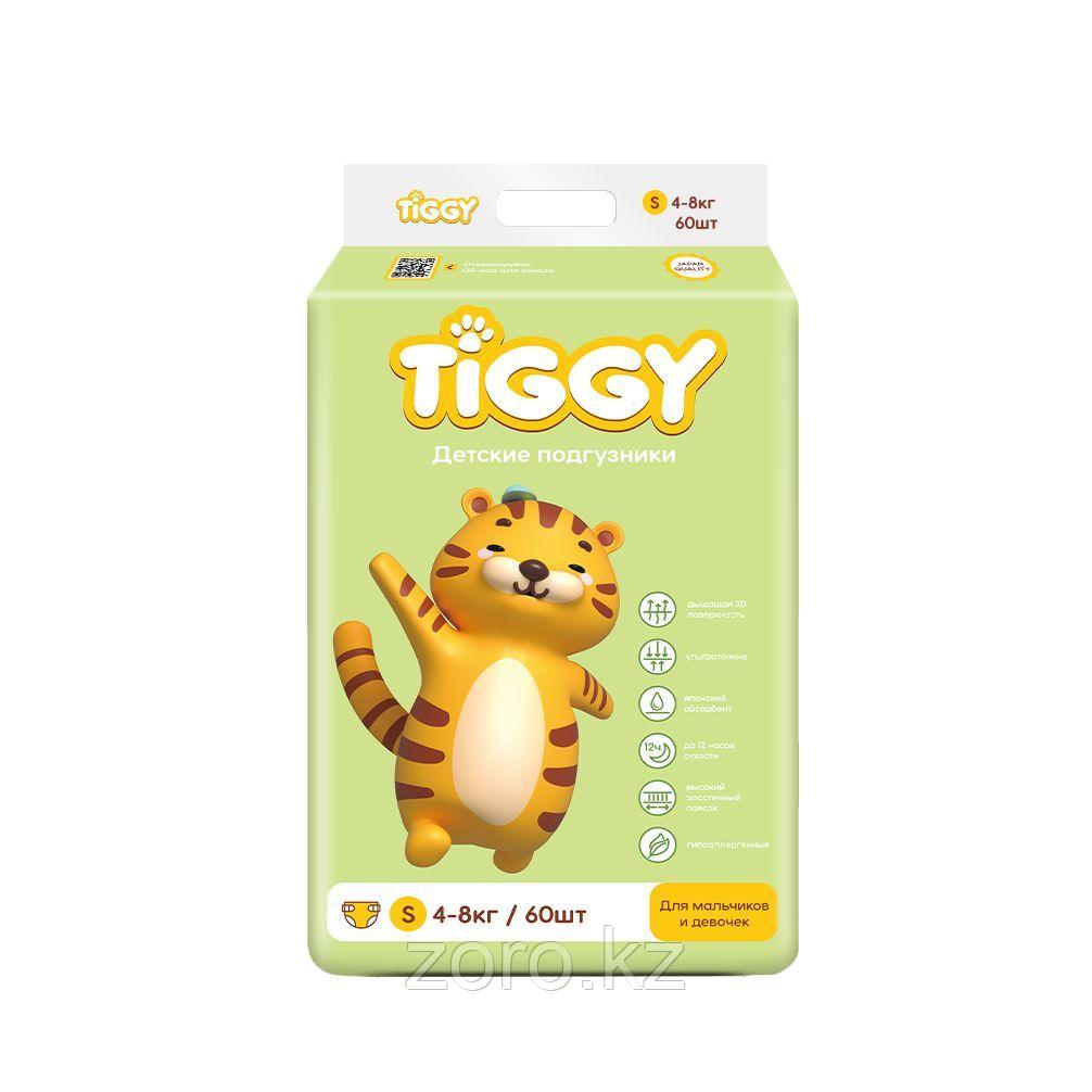 Подгузники TIGGY S (2) 60 pcs (6 bags in package). TP-S2, фото 1