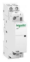 Модульный контактор Schneider Electric iCT 1P 16А 230/220В AC