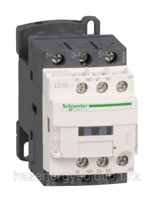 Контактор Schneider Electric TeSys LC1D 3P 12А 440/220В AC 5.5кВт - фото 1 - id-p106217669