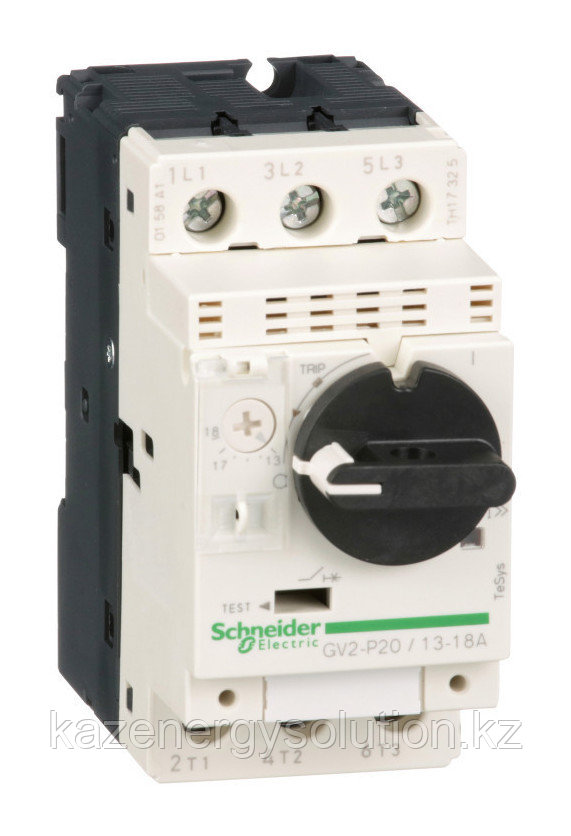 Силовой автомат для защиты двигателя Schneider Electric TeSys GV2 18А 3P, термомагнитный расцепитель - фото 1 - id-p106227386