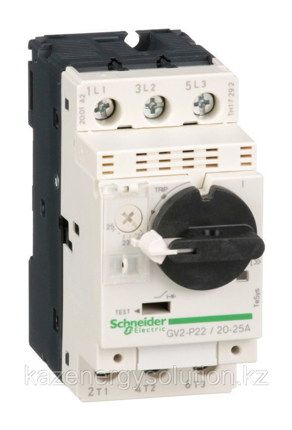 Силовой автомат для защиты двигателя Schneider Electric TeSys GV2 25А 3P, термомагнитный расцепитель - фото 1 - id-p106228152