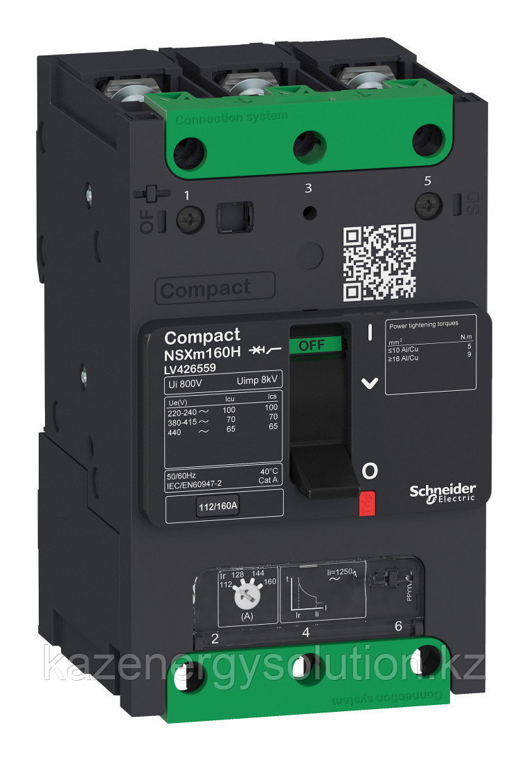 Силовой автомат Schneider Electric Compact NSXm, 36кА, 3P, 125А - фото 1 - id-p106233613