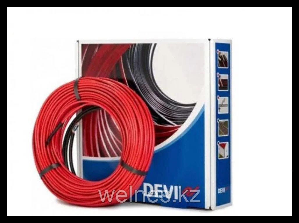 Двухжильный нагревательный кабель DEVIflex 18T - 118 м. (DTIP-18, длина: 118 м., мощность: 2135 Вт), фото 1