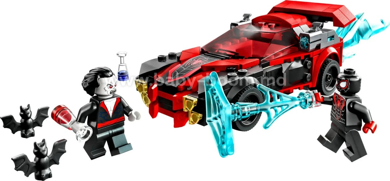 Lego Супер Герои Майлз Моралес против Морбиуса
