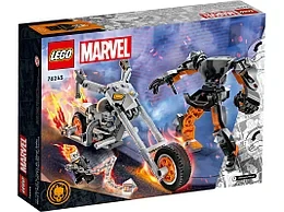 Lego Супер Герои Призрачный гонщик с роботом и мотоциклом - фото 1 - id-p106239100