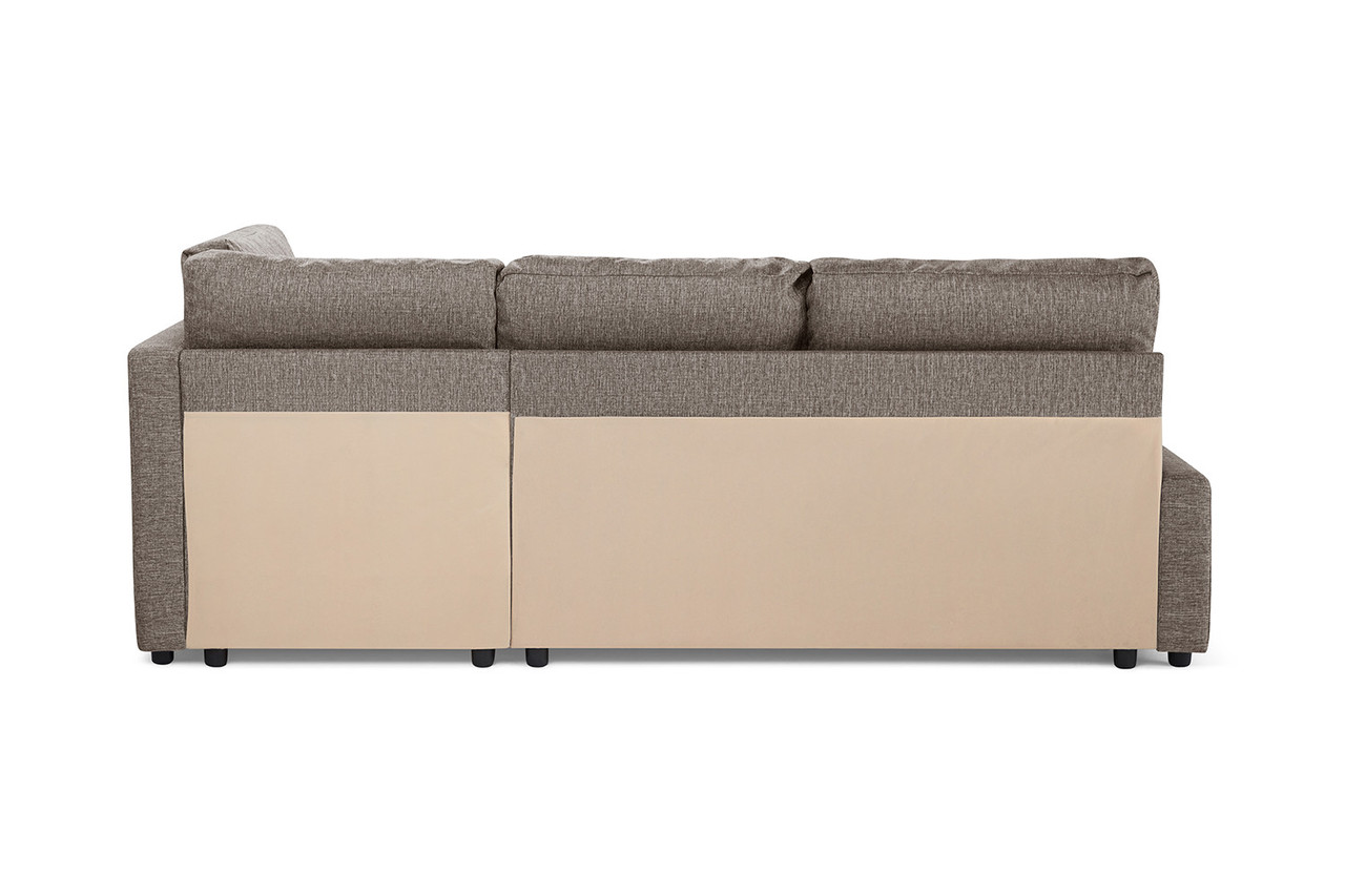 Угловой диван-кровать Поло, Медово-коричневый - фото 10 - id-p103860908