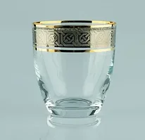Стакан Fleur 300 мл виски 6 шт. богемское стекло, Чехия 25186-Q8074-300