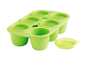 Формочки Mastrad детские на 6 порций * 150 мл зеленые - в подарочной упаковке F52108