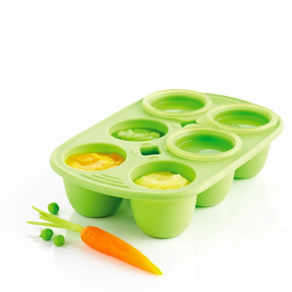 Формочки Mastrad детские на 6 порций * 60 мл зеленые - в подарочной упаковке F52008 - фото 1 - id-p106248513