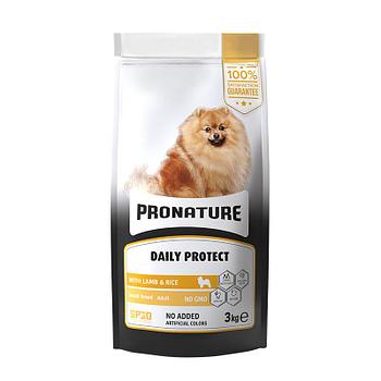 Pronature Mini Daily Protect Adult  Lamb для собак мелких пород с ягненком,3кг