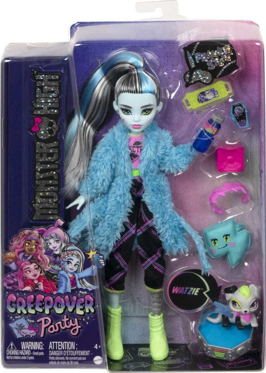 Кукла Monster High и аксессуары для ночевки, Фрэнки Стейн