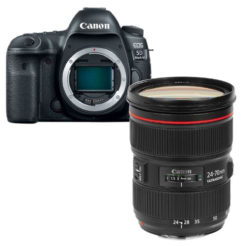 Фотоаппарат Canon EOS 5D Mark IV+24-70 f/2.8L USM II - фото 1 - id-p106266452