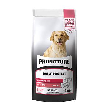 Pronature Daily Protect Adult Lamb для собак всех пород с ягненком,12кг