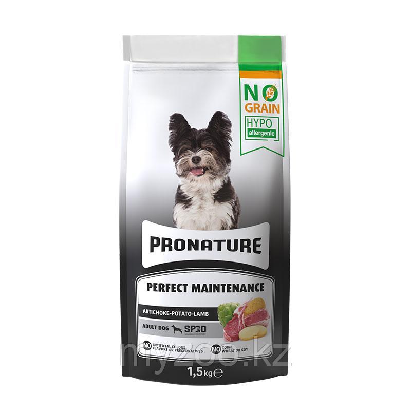 Pronature Grain Free Adult Lamb для собак c ягненком,1,5кг - фото 1 - id-p106273661