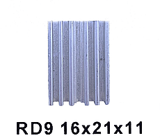 RD9 22*15.5*10.5 радиатор
