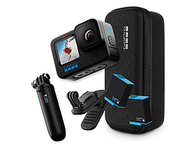 GoPro 10 black bundle edition with sharty & extra battery