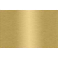 Метал. заготовка (золото/волна) JSMP для визитки карточки 54*86 (100 листов в упаковке)