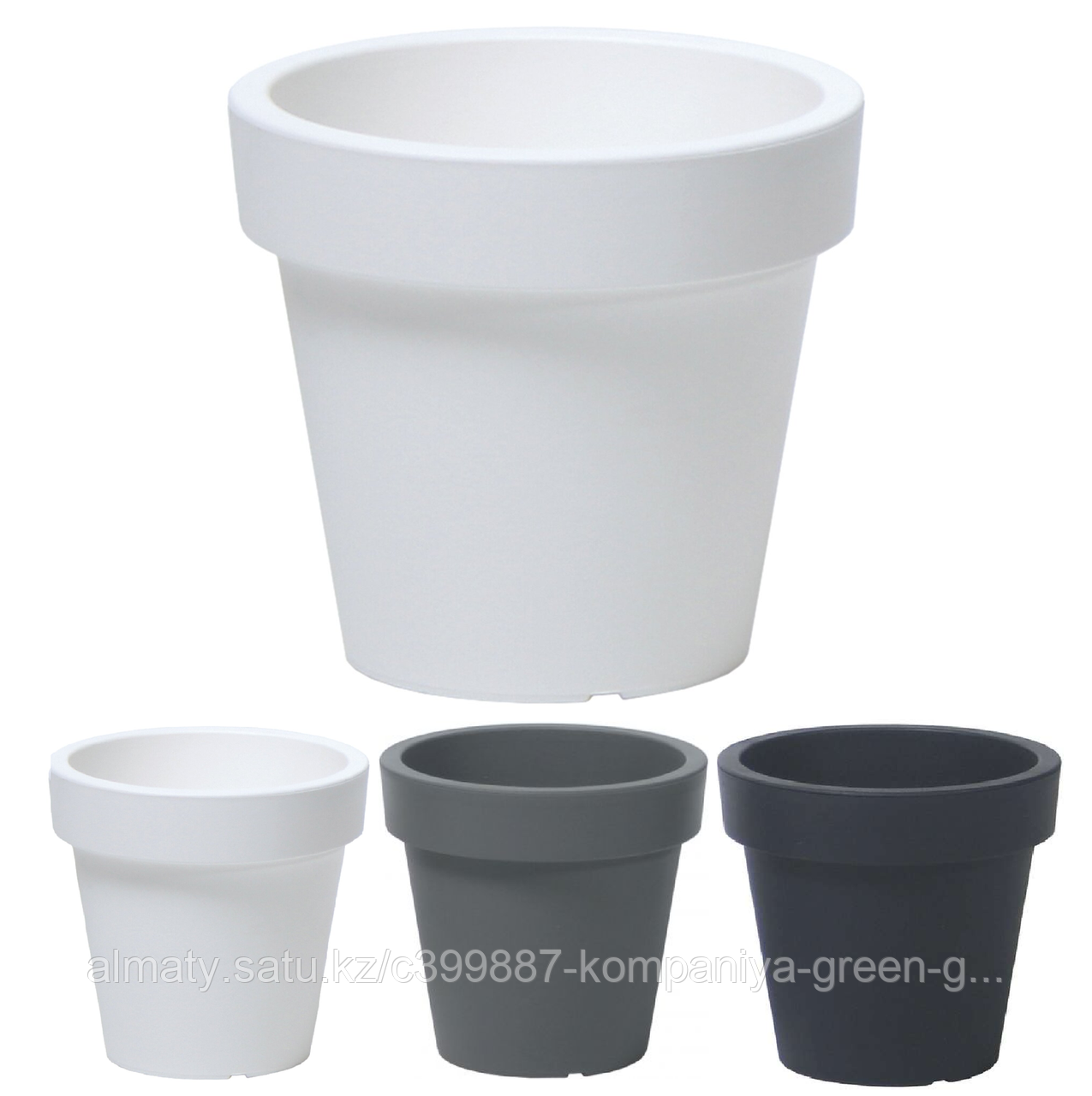 Горшок большого размера Lexo-Round DLR600 | Prosperplast, фото 1