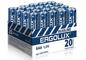Батарейка Ergolux LR03 BP20 ПРОМО