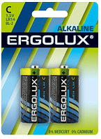 Батарейка Ergolux LR14 BL-2