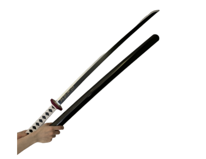 Самурайский меч Катана / Меч Naruto Клинок / Клинок рассекающий демонов - фото 1 - id-p106281055