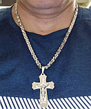 Кулон-крестик  "Крест" стальной, фото 5